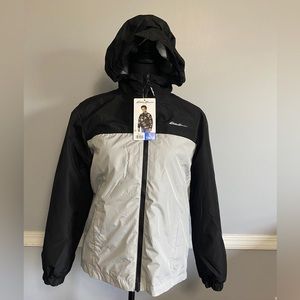 New Eddie Bauer 2 piece reversible jacket